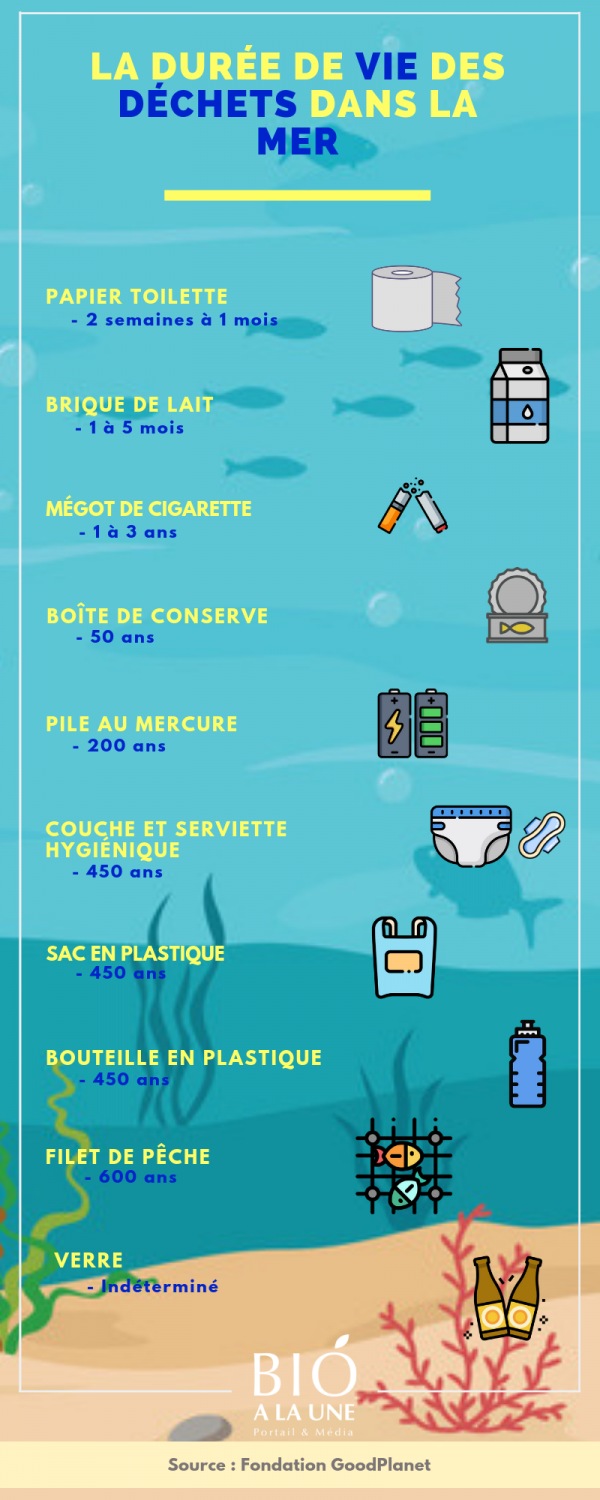 Infographie Combien De Temps Mettent Ces D chets Se D grader Dans 